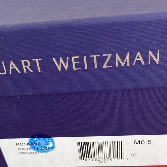 New STUART WEITZMAN Notazzie Suede Bootie - Picture 8 of 10